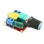 5A DC Motor Speed Controller 3-35V Smooth Soft Start Brushless Motor Speed Control Power Regulator