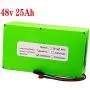 YUWYP 48V Battery 48V 25ah 18650 Lithium ion Battery Pack 48V 25AH Electric Bike Battery for 48V 500W 750W 1000W Motor