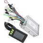 Keenso Electric Motor Controller, 36V/48V 450W 23A Brushless Controller and 930 LCD Color Screen Status Meter for Electric Scooter