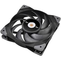 Thermaltake ToughFan 12 High Static Pressure 2000 PWM, Metal-Reinforced Motor Hub, Gen.2 Hydraulic Bearing 120mm Case/ Radiator Fan (Single Pack) CL-F117-PL12BL-A