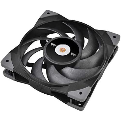Thermaltake ToughFan 12 High Static Pressure 2000 PWM, Metal-Reinforced Motor Hub, Gen.2 Hydraulic Bearing 120mm Case/ Radiator Fan (Single Pack) CL-F117-PL12BL-A