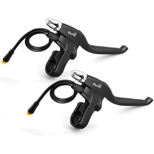 Electric Bike Brake Lever 3 pin Female Waterproof Head Cut Off Power Sensor Compatible with BBS Series Mid-Motor BBS01 BBS02B BBSHD Ebike Kit Parts
