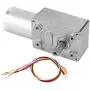 DC 12/24V Brushless Worm Motor Speed Reduction Gear Motor for Robots Locks DIY, Gear Motor 4~150Rpm (12V 18RPM)