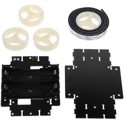 3.7v Smart Robot Car Kit with 4Pcs Hollow Cup Motor/Circuit Top Board/Custom Wheel 1498046mm