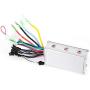 Vbestlife 24V 48V 250W/350W Brush Speed Motor Controller with Waterproof LCD Display Panel for E Bike Electric Bike Bicycle Scooter Mountain Bike Brushless Controller Kit(24V/36V 250W)