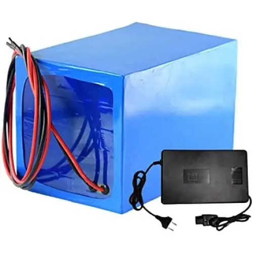 Wnicek 72V Ebike Battery 20Ah 30Ah 40Ah 50Ah 60Ah Lithium-ion Battery Pack with Charger and BMS for 1000-5600W Motor Scooter/Electric Wheelchair/Golf Cart/Electric Motorcycle Battery