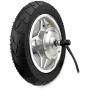 L-faster 12 Inch 250W Hub Motor Front Drive Wheel with Tire Throttle Grip Brushless Controller for Electric Bike Scooter Bicycle with The tire