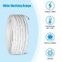 Kimbluth 10 Gauge Duplex Marine Wire Tinned Copper Boat Cable, 10ft 10 AWG Standard USA OFC Oxygen Free Copper Wire for Automotive Boat Speakers Solar Outdoors