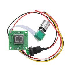 1pc New 1803DT DC 12V LED Digital Display Timing PWM DC Motor Speed Controller Infinitely Variable Speed Switch Governor