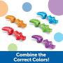 Learning Resources Snap-n-Learn Alphabet Alligators - 26 Double-Sided Pieces, Ages 18+ Months Toddler Learning Toys, Alphabet Learning for Toddlers, Preschool Learning Toys