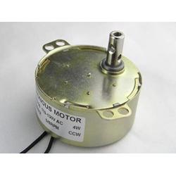 CHANCS Rotation TYD-50 Synchronous Motor AC 110V 50/60Hz 5-6r/min CCW 4W Geared Motor Turntable Gear Box for Microwave Oven