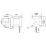 STEPPERONLINE Nema 14 Motor Step Motor 1.8deg Bipolar 12V 0.4A 14Ncm/20oz.in 35x35x26mm 4-wire