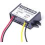 KNACRO DC-DC Buck Converter DC 12V 24V (8-28V) to DC 5V 5A 25W Car Power Converter Waterproof Shockproof Dustproof Suitable for Car Audio, Monitoring Equipment, Display, Electric Fan, Motor, etc.