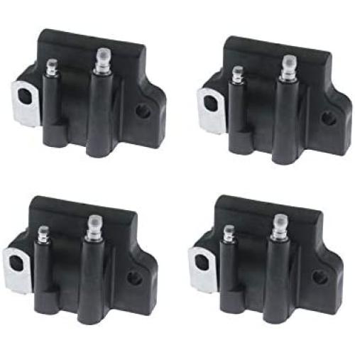 Ignition Coil for Johnson Outboard Motor Evinrude 1985-2005 4HP to 300HP 60hp 70 hp 90 hp 100hp 115hp 125hp 140hp 200 hp 225hp Replaces 18-5179 183-2508 582508 72010 4 Packs