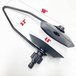 TuoP Boat Motor Flusher - Outboard Engine Water Ear Muffs Flush Away Sand/Salt for Marine Hardware Accessories, Universal Rectangular Cap