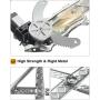A-Premium Power Window Regulator with Motor Compatible with Ford Expedition 1997-2002 F-150 2001 Lincoln Navigator 1998-2002 Front Passenger Side