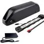 Jieoto Electric Bike Batteries 36V 10AH 13AH 15AH 18AH 21AH 27AH E-Bike Battery Lithium Battery Pack with 2A Charger and BMS Protection Board for 250W~1200W Battery Bike Motor