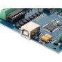 RATTMMOTOR Mach3 USB CNC Controller Board 4 Axis CNC Motion Control Card USB Interface Breakout Board 100Khz with Cable for CNC Router Engraving Machine, Servo Motor, Stepper Motor
