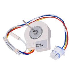 Evaporator Fan Motor WR60X10307 fits GE Refrigerators Replaces Parts Numbers WR60X10307 WR60X10074 AP4438809 PS2364950 WR60X10224