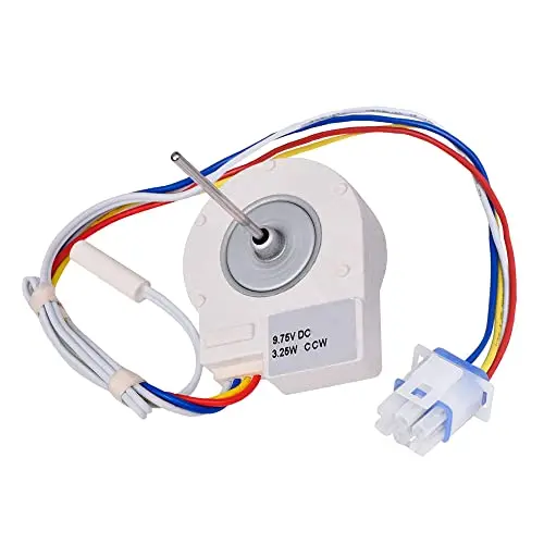 Evaporator Fan Motor WR60X10307 fits GE Refrigerators Replaces Parts Numbers WR60X10307 WR60X10074 AP4438809 PS2364950 WR60X10224