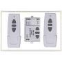 Calvas AC 220V Motor RF Wireless Remote Control Switch System,315Mhz 433 MHZ UP&DOWN Remote control Motor reversing controller JRL-T02