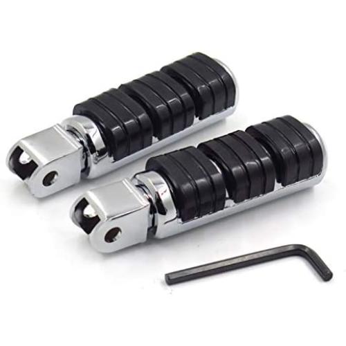XKH- Motorcycle Front Foot Peg Compatible with Honda VTX 1800 C/F Models Shadow 1100 Sabre Aero 750 Magna 750 Honda Fury [B01G80OXBC]