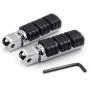 XKH- Motorcycle Front Foot Peg Compatible with Honda VTX 1800 C/F Models Shadow 1100 Sabre Aero 750 Magna 750 Honda Fury [B01G80OXBC]