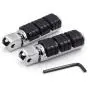 XKH- Motorcycle Front Foot Peg Compatible with Honda VTX 1800 C/F Models Shadow 1100 Sabre Aero 750 Magna 750 Honda Fury [B01G80OXBC]