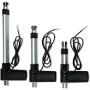 PROGRESSIVE AUTOMATIONS Electric Linear Actuator 12V (6 in. 400 lbs.) Many Sizes. IP66. Innovative Motor, Durable Stroke & Water Resistant. for Outdoor, Agriculture, Solar, Home. PA-04-6-400