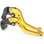 Occus for Suzuki GSXR600 GSXR750 K11 GSXR1000 K9 Brake Clutch Levers Short Adjustable GSXR 600 750 1000 Motor Occus Aluminum - (Color: Null)
