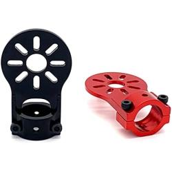 Drone Motor Mount Uav Motor Seat Fixed Bracket for Rc Quadcopter Multicopter Uav 16mm Red, Drone with Camera Accessories, Mini Drone Parts