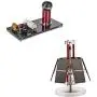 Sunnytech Spark Gap Tesla Coil Solar Mendocino Motor Magnetic Levitating Educational Model WH12-QZ05