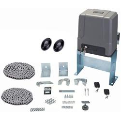 G.T.Master Fast Automatic Sliding Gate Opener Kit - DC Driveway Security Door Operator Hardware Kit with Remotes Control Infrared Photocell Sensor for Sliding Gates up to 1800lb and 40ft(GT1800DC)…