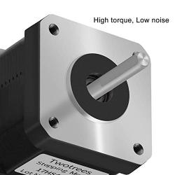 Twotrees Nema17 Stepper Motor, 4 Lead Stepper Motor Nema 17 Motor with 1m Cable 42BYGH 38MM 1.5A (17HS4401S) for CNC XYZ 3D Printer