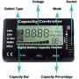 HRB RC Cellmeter 7 Digital Battery Capacity Checker Lipo Battery Checker Controller Lipo Tester Voltage Tester for LiPo Life Li-ion NiMH Nicd Cell Meter Battery Checker Tester for Household Batteries