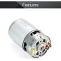 Fielect Electric Gear Motor 9 Teeth for Various Cordless Screwdriver DC 18V 20500RPM 1Pcs