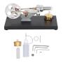 Hot Air Stirling Engine Motor, Children Science Projects Tabletop Tech Toy Stirling Engine Motor Mechanical Learning Imaginative for Classroom Presentations