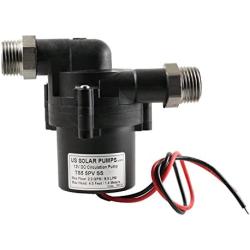 12VDC - Wort Pumps - Can handle temperatures up to 230F and Pressures up to 145PSI - With three-phase ECM brushless DC motor. FDA, REACH,CE, RoHS, ISO9001 certificated (2.2 GPM)