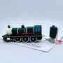 Engine USB Drive - Locomotive Flash Drive for Boys and Girls - Trendy Flash Drive - Back to School Gifts for Kids (Green Locomotive)