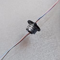 Electric Small Slip Ring Multi-Contact Rotating Conductive Slip Ring 4 Wires Diameter 12MM for 2A
