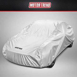 Motor Trend FlexCover Waterproof Car Cover for Rain Wind All Weather Small Fits up to 157