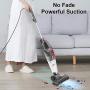 Stick Vacuum Cleaner, 3-in-1 Lightweight Corded Vacuum Cleaner with 450w Motor, Corded Handheld Vac for Hard Floor and Carpet