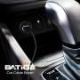 BATIGE 2 Pack Small USB 3.0 Male to Female AUX Flush Panel Mount Extension Cable for Car Truck Boat Motorcycle Dashboard 3ft