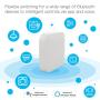Smart Hub Bluetooth Gateway: Bluetooth MESH(SIG) Hub, Smart Gateway for Smart Bluetooth Lock and Tuya Bluetooth Device, App and Voice Control, Compatible with Alexa/Google Home