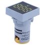 Mètre de tension numérique pour signaux AD16-22FSV, contrôleurs de vitesse de moteur, indicateurs, tests de tension, moniteur de tension numérique, panneau frosté, indicateur de tension 60~500v AC pour indication de signaux. Mètre de tension numérique pour signaux AD16-22FSV, contrôleurs de vitesse de moteur, indicateurs, tests de tension, moniteur de tension numérique, panneau frosté, indicateur de tension 60~500v AC pour indication de signaux.