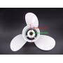SouthMarine Aluminum Propeller 8 1/2 x 7 1/2-N for Yamaha 6hp 8hp 9.9hp F6 F8 F9.9 Boat Engines 6G1-45943-00-EL 6G1-45943-00-00 8.5x7.5