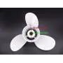 SouthMarine Aluminum Propeller 8 1/2 x 7 1/2-N for Yamaha 6hp 8hp 9.9hp F6 F8 F9.9 Boat Engines 6G1-45943-00-EL 6G1-45943-00-00 8.5x7.5