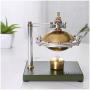 NUPART UFO Spin Suspension Hot Air Stirling Engine Motor Steam Heat Electricity Generator Machine Education Model Toy Kits