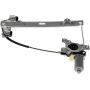 Dorman 751-707 Rear Driver Side Power Window Motor and Regulator Assembly Compatible with Select Hummer Models