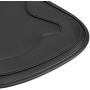 2pcs Universal Motorcycle PU Heat Deflector Engine Heating Insulation Cushion Saddle Guard Leather Side Saddle Heat Shield Deflector